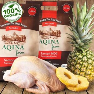 Organic Aqinafarm Santori MD-2 Whole Chicken
