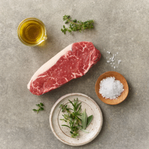 Barley Fed Free-Range Ribeye Steak MS4